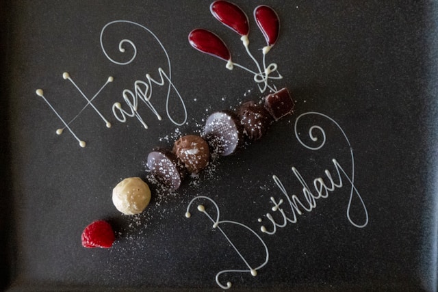 Screenshot of BirthdayMails web app