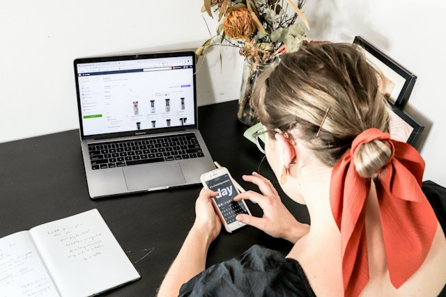 Screenshot of Ecommerce Website